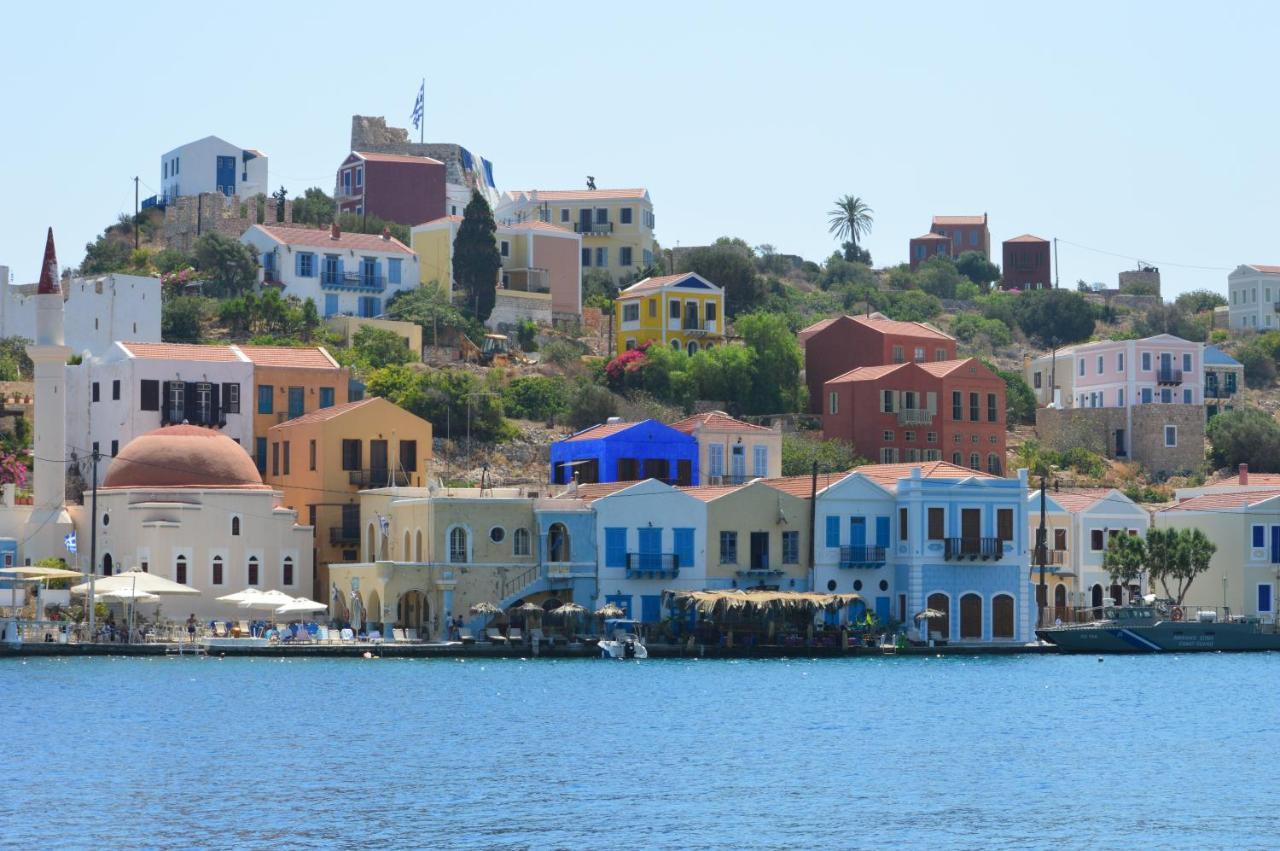 Casa Muse Kastellorizo Whole House Villa Megisti Bagian luar foto